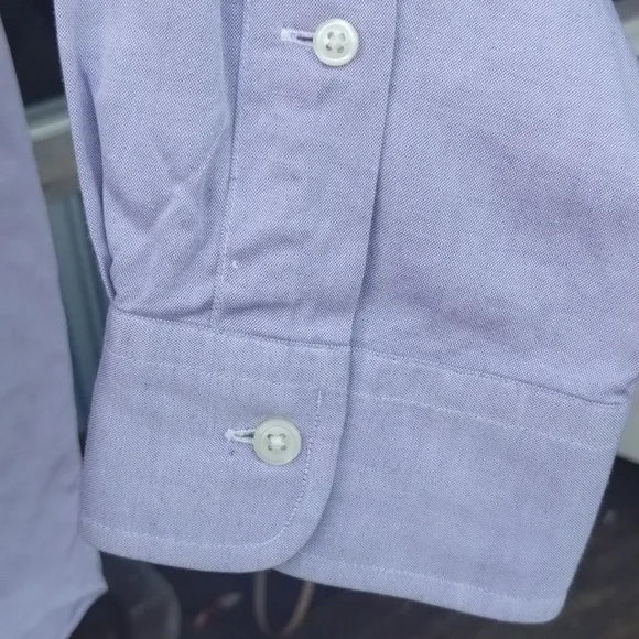 Polo by Ralph Lauren Men's Lavender Button Down Shirt 17.5 / 35 - Picture 4 of 5